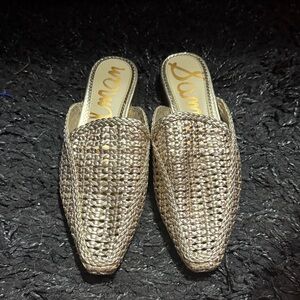 Sam Edelman woven mules